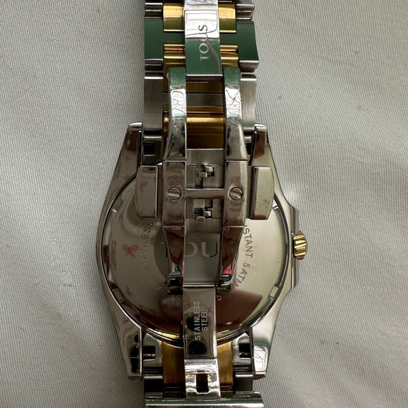 TOUS Watch Drive Two-Tone Authentic - Picture 4 of 4